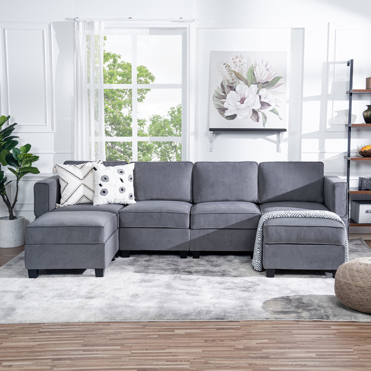 L shaped loveseat deals sleeper